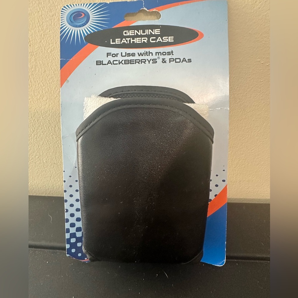 Leather Case For Blackberrys And PDAs Brand New.